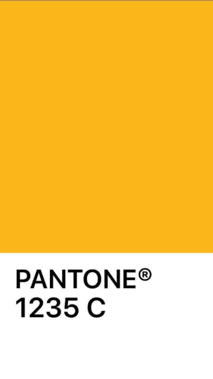 Farbton Pantone 1235 C